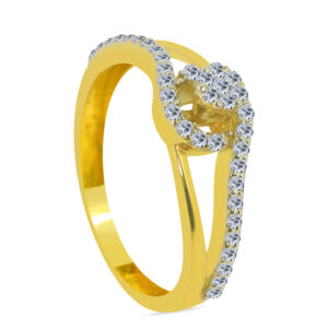 Volontiers 18K Gold Diamond Ring D-6902