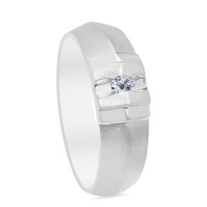 Tournesol Palladium Diamond Ring D-7008