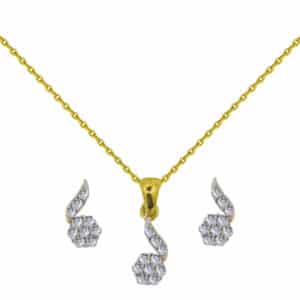 Jardin d’Or  18K Gold Diamond Set D-7015,6518