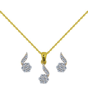 Jardin d’Or  18K Gold Diamond Set D-7015,6518