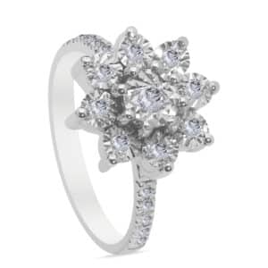 mignon Palladium Diamond Ring D-7027