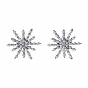 Noémie Palladium Diamond Ear Rings D-7030