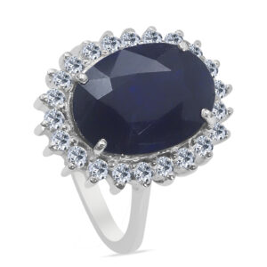 Gaëlle Palladium Diamond Ring D-7033