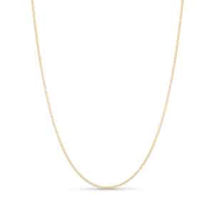 18K Gold Ladies Chain C-2206