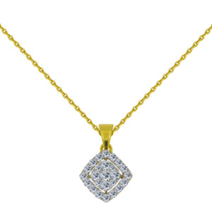 Ravissant 18K Gold Diamond Pendant D-6674