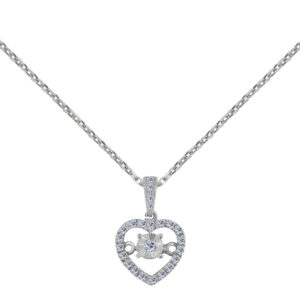 Тоска Palladium Diamond Pendant D-6753
