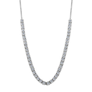 Vivienne Palladium Diamond String D-7000-