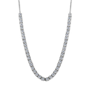 Vivienne Palladium Diamond String D-7000-