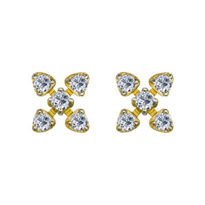 Miette 18k Gold Diamond Ear rings D-7016