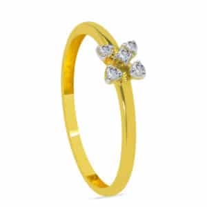 Miette 18K Gold Diamond Ring D-7018