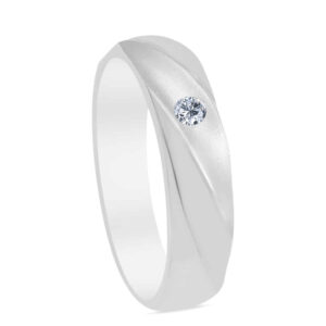 Zoé Palladium Diamond Ring D-7046