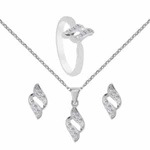 Magnifique Palladium Diamond Set D-,7051,7052,53