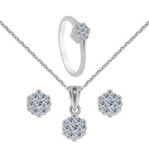 Grèvee 2 Palladium Diamond Set # D-6989,90,91