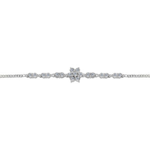 Palladium Diamond Bracelet D-7038