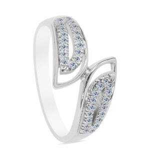 Alizée Palladium Diamond Ring D-7062