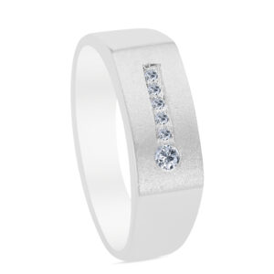 Dakota Palladium Diamond Ring D-7066