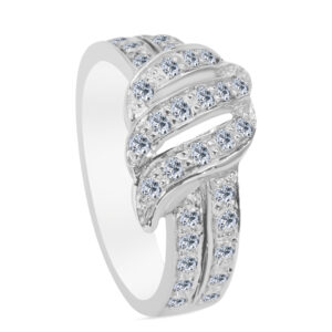 Reine Palladium Diamond Ring D-7070
