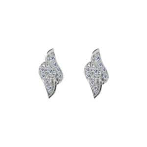 Agathe Palladium Diamond Ear Rings D-7083