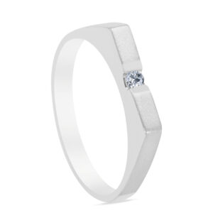 Albine Diamond Gents Ring D-7087